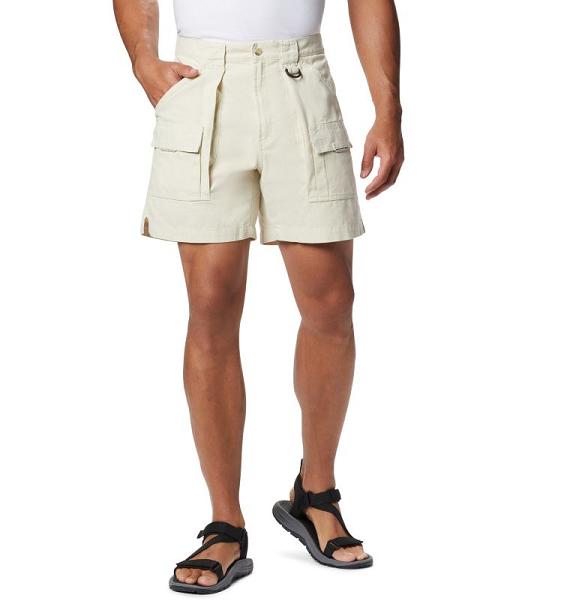 Columbia PFG Brewha II Shorts Stone For Men's NZ31058 New Zealand